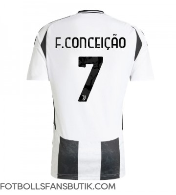 Juventus Francisco Conceicao #7 Replika Hemmatröja 2024-25 Kortärmad